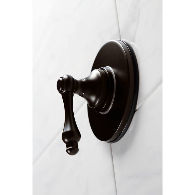 Kingston Brass Single-Handle Three-Way Diverter Valve with Trim Kit