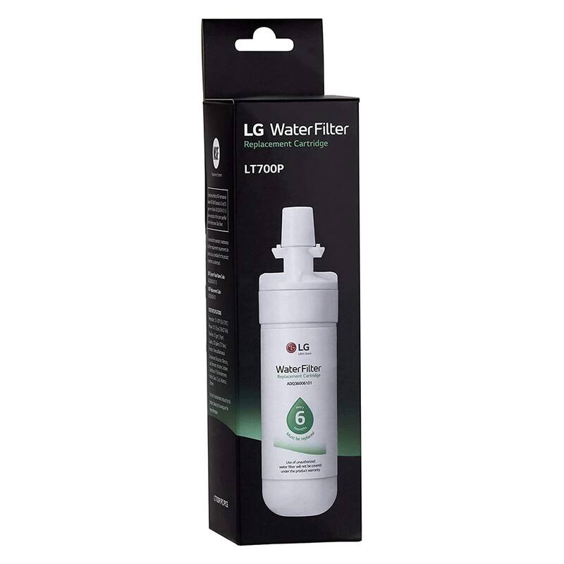 2 Pack LG LT700P ADQ36006101 Replacement Refrigerator Water Filter