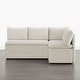 preview thumbnail 58 of 58, Spruce & Spring Modern 74" L-Shaped Dining Bench with Storage, Corner Breakfast Nook Banquette Bench