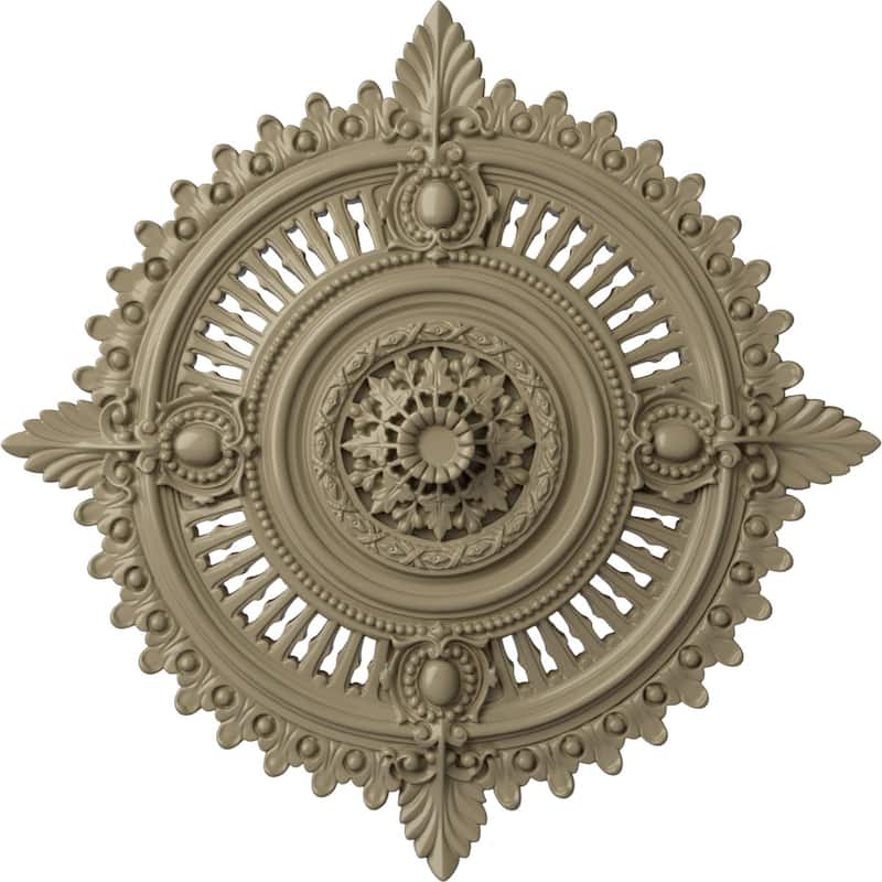 29 1/8"OD x 1 1/4"ID x 4"P Haylynn Ceiling Medallion
