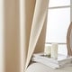 preview thumbnail 9 of 33, Utopia Alley Solid Blackout Window Curtains for Bedrooms and Living Rooms, Polyester Curtains, 2 Panels Set,