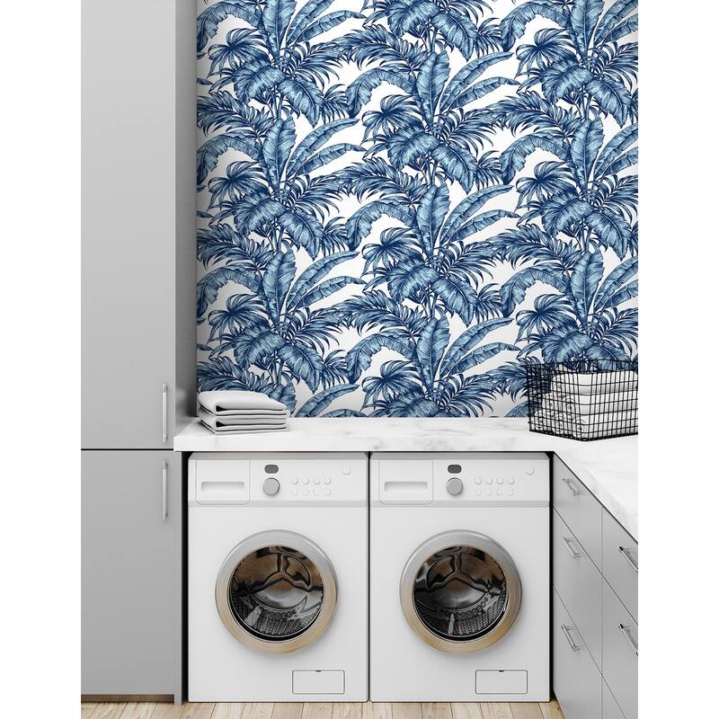 NextWall Palm Jungle Peel and Stick Wallpaper