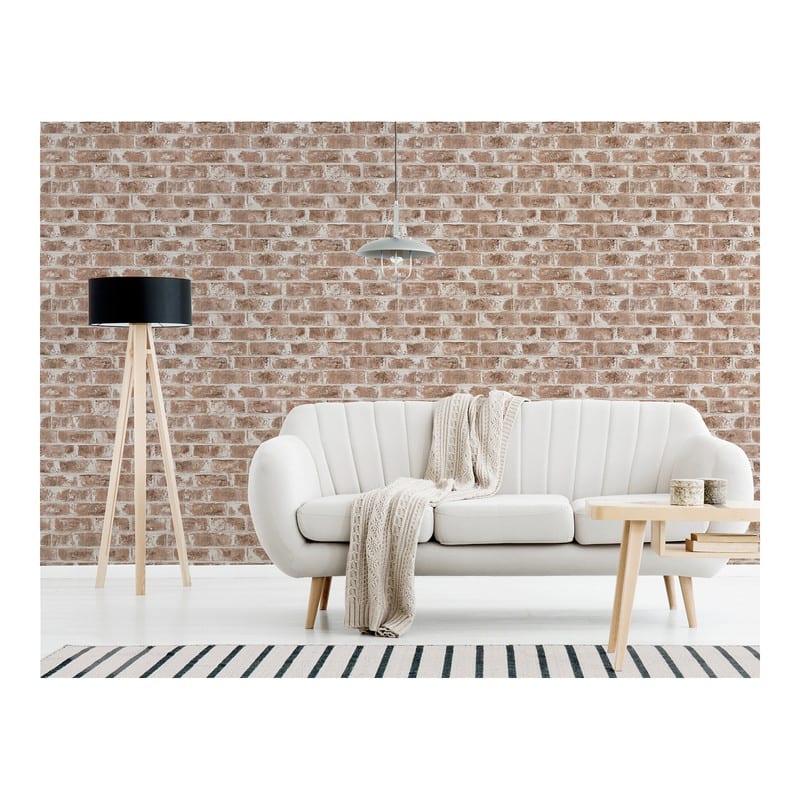 Brewster Jomax Red Warehouse Brick Wallpaper - 20.5 x 396 x 0.025