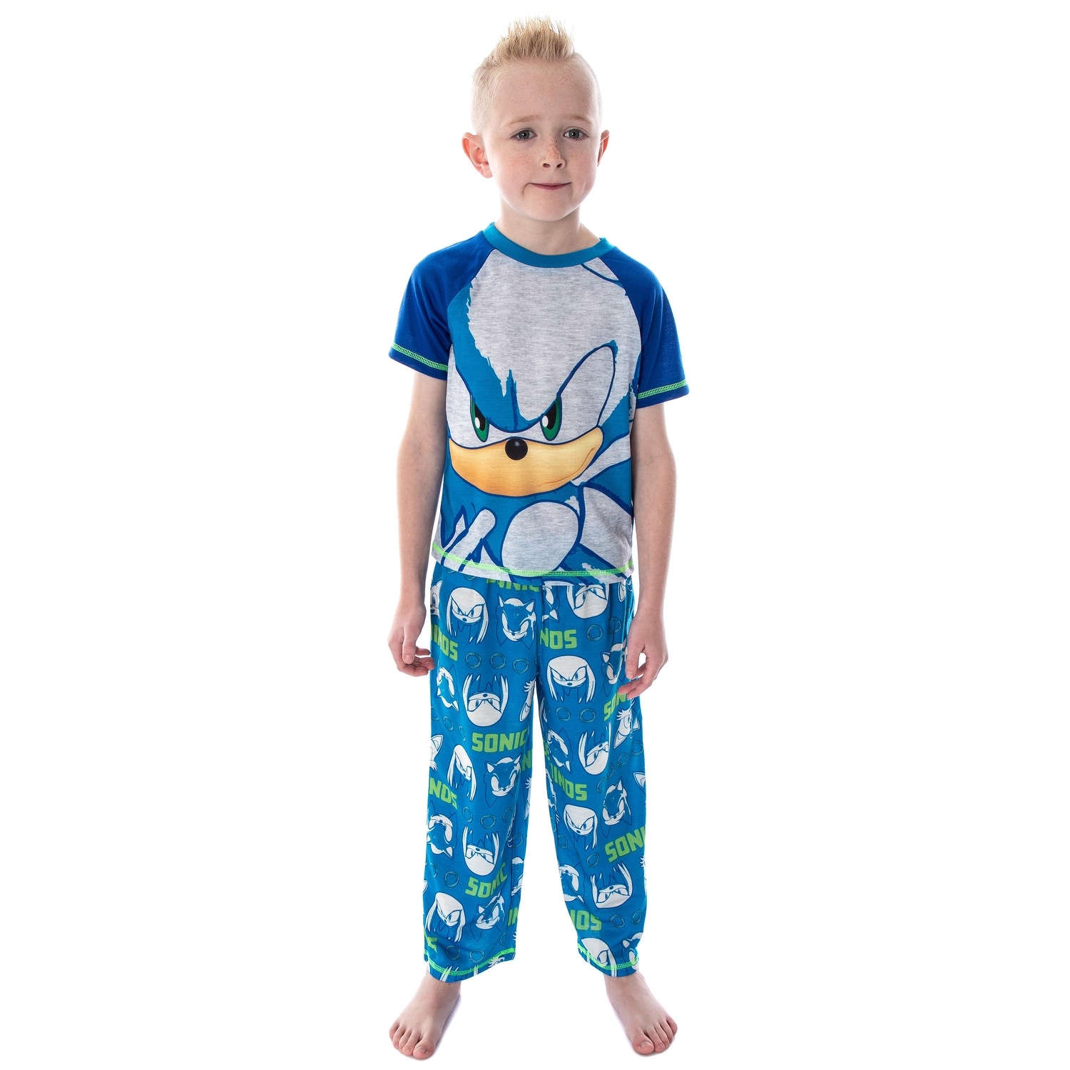 sonic kids pajamas