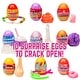 preview thumbnail 2 of 4, GirlZone Egg-Citing Squashy Delights, 10 Prefilled Easter Eggs with DIY Slime, Clay, Unicorn Squishy & Charm