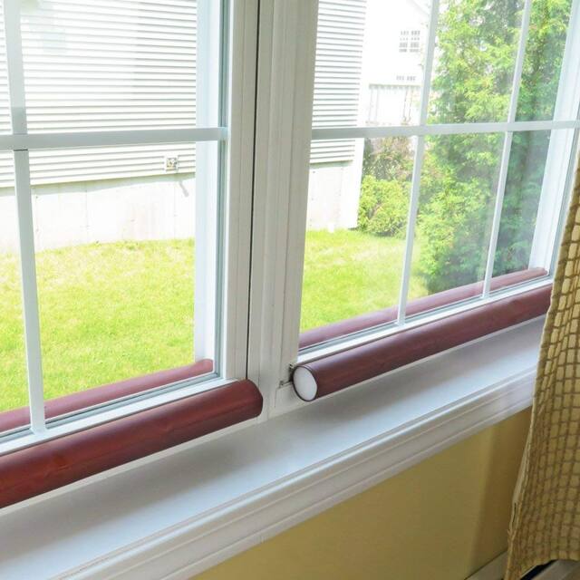 Evelots Draft Stopper Door/WindowJumboDouble SidedNo Cold36 Inch