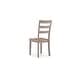 preview thumbnail 6 of 4, Signature Design by Ashley Loyander Natural/Gray Dining Chair (Set of 2) - 17" W x 22.5" D x 37.5" H