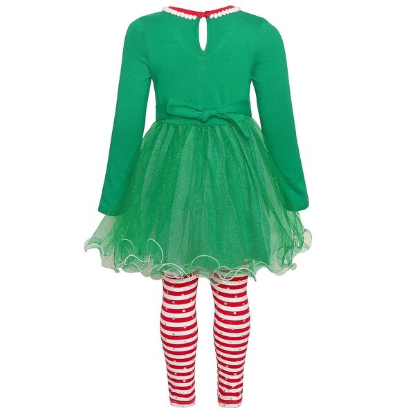 baby girl green leggings