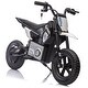 preview thumbnail 9 of 9, 24V Kids Ride On Electric Toy Motocross Motorcycle,200W High Speed Hub Motor,Rear wheel shock absorber,Adjustable speed - Black
