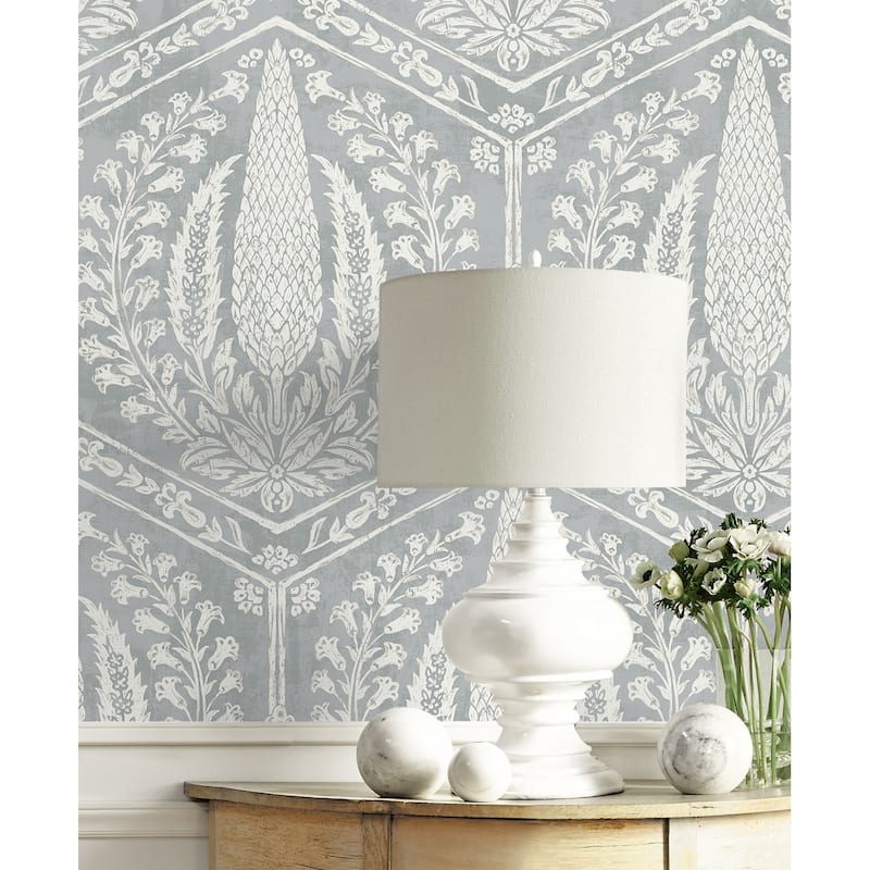 Seabrook Designs Cyrus Harvest Unpasted Wallpaper