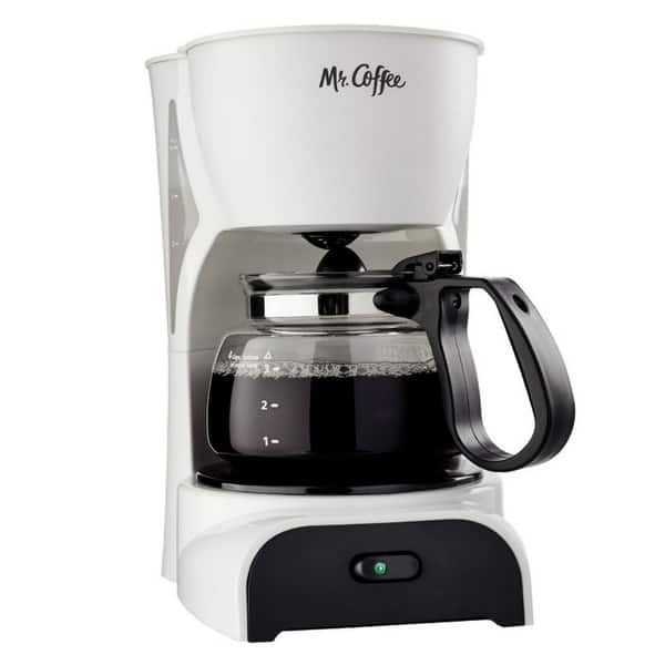 Mr. Coffee 12-Cup Pause 'N Serve Coffeemaker, White