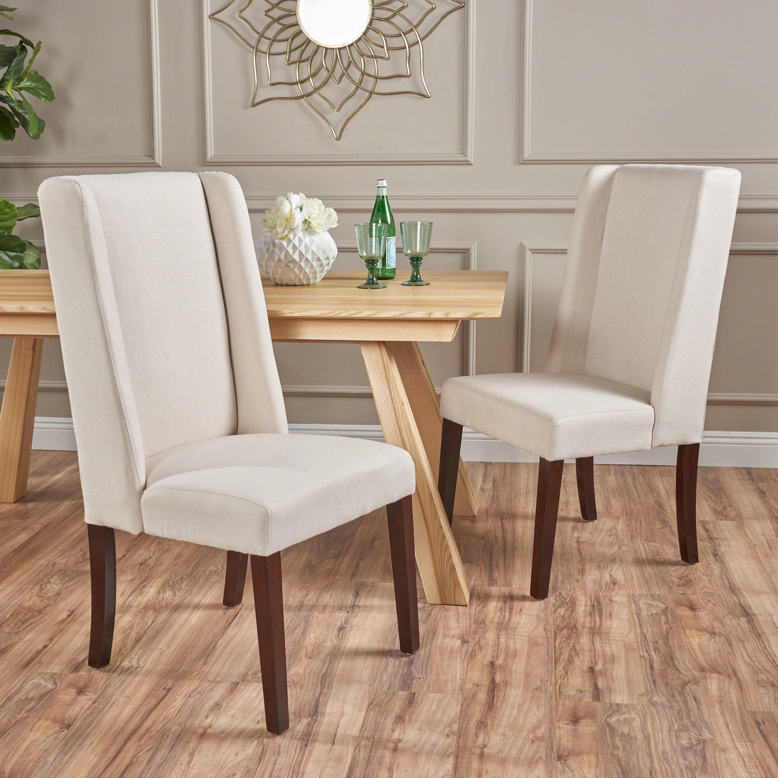 Ivory dining room chairs store