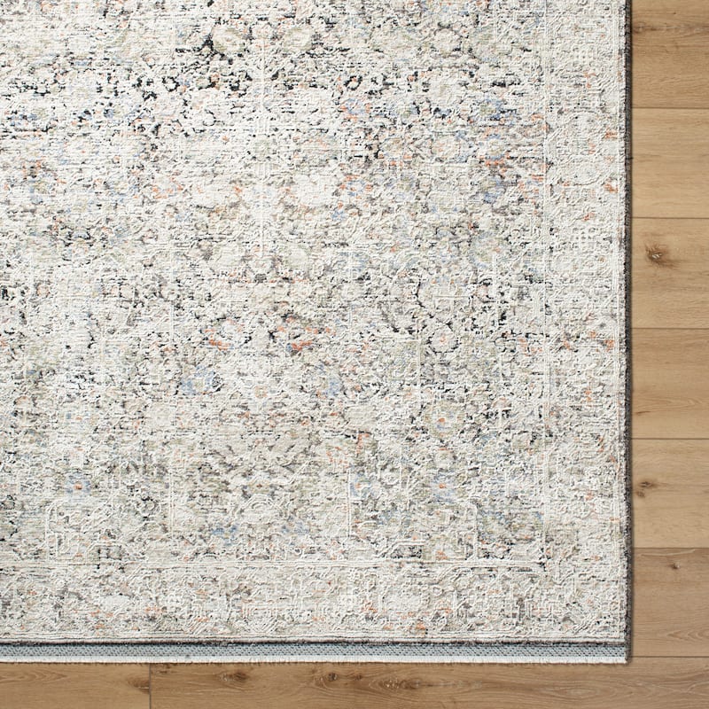 Livabliss Rivaldo Traditional Oriental Damask Area Rug