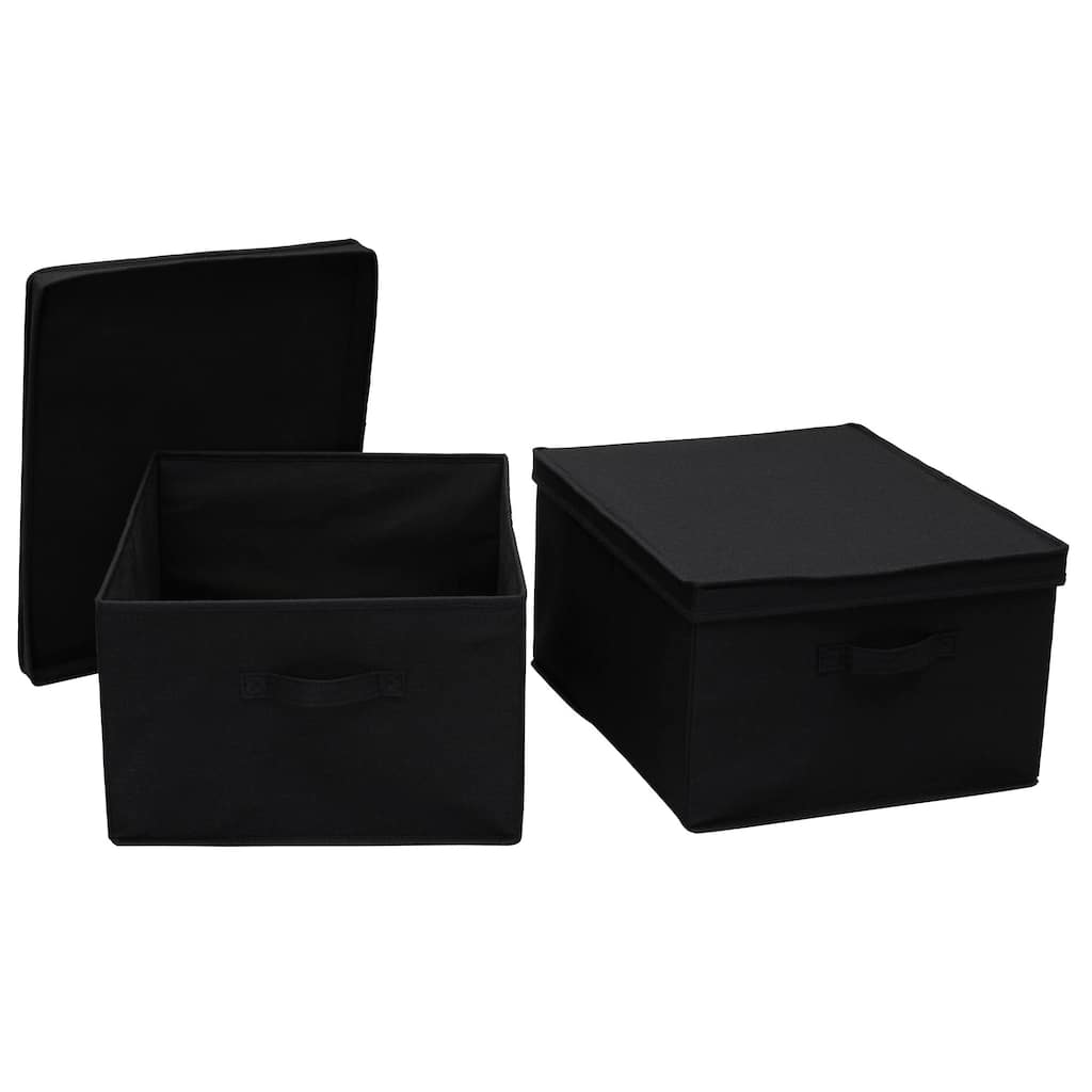 Household Essentials Fabric Storage Bins, Set of 2