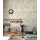preview thumbnail 6 of 16, NextWall Acanthus Garden Floral Peel and Stick Wallpaper