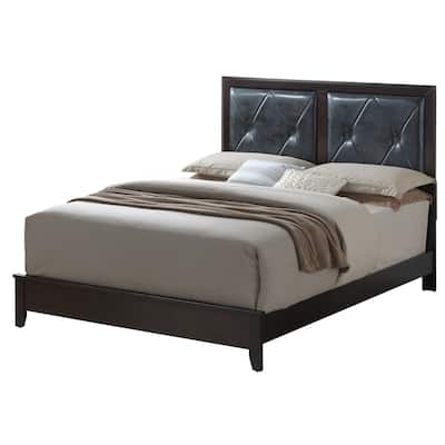 King Size MDF Platform Bed with Durable Construction and Easy Assembly
