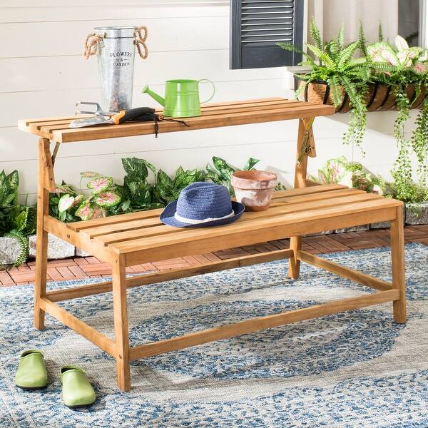 Shop Safavieh Ruben Balcony Bench And Table 45 3 X 28 7 X 33 5