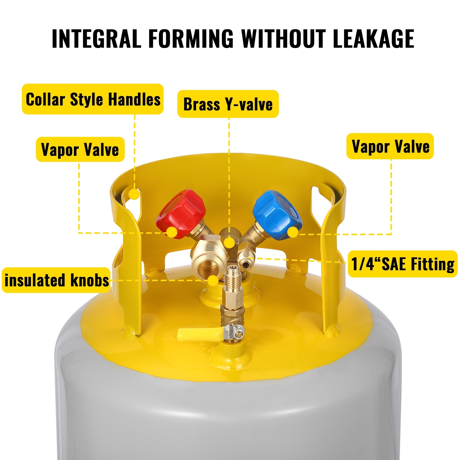 Refrigerant-Recovery-Tank-with