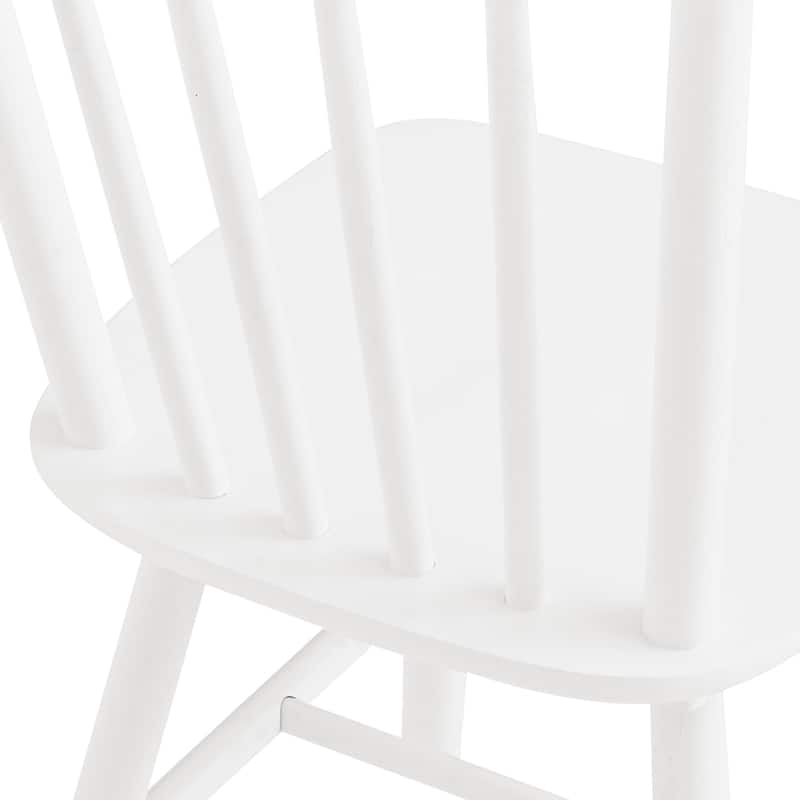 Set of 2 Farmhouse Wooden Kitchen Chairs - N/A