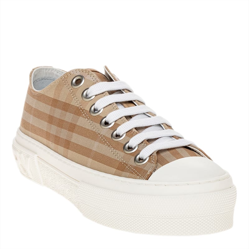 Burberry Check Sneakers - 36 EU