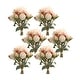 Peony Bouquet (set Of 6) - 7.25