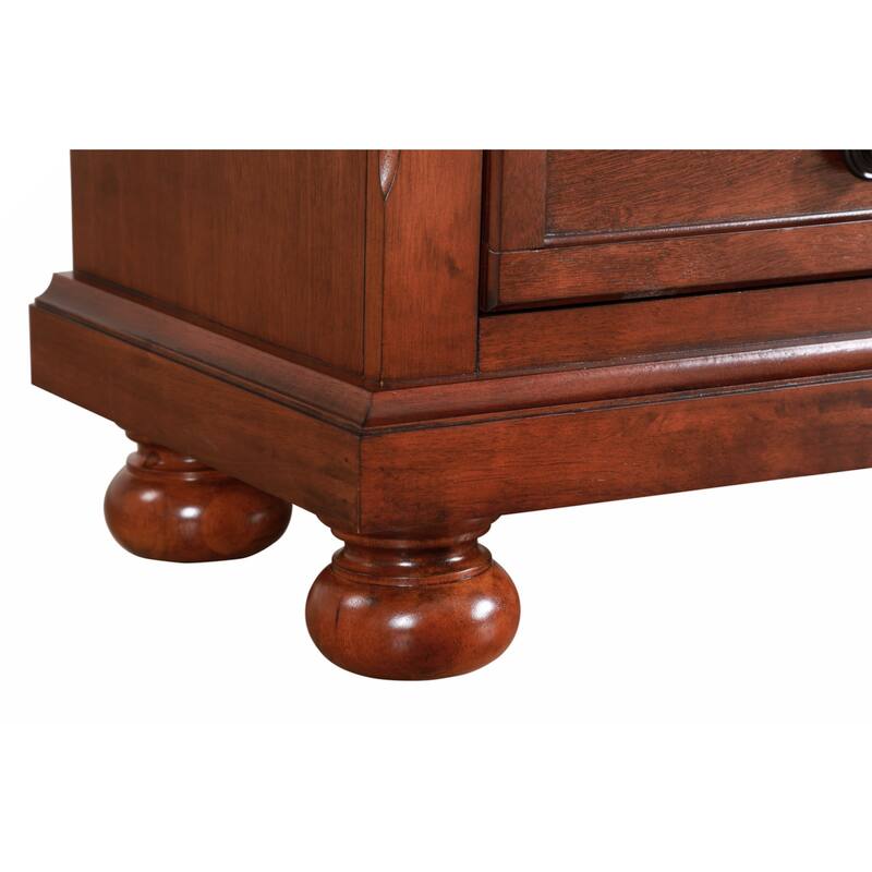 Glory Furniture Meade Nightstand , Cherry