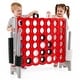 preview thumbnail 10 of 9, Costway Jumbo 4-to-Score 4 in A Row Giant Game Set Outdoor Indoor Kids
