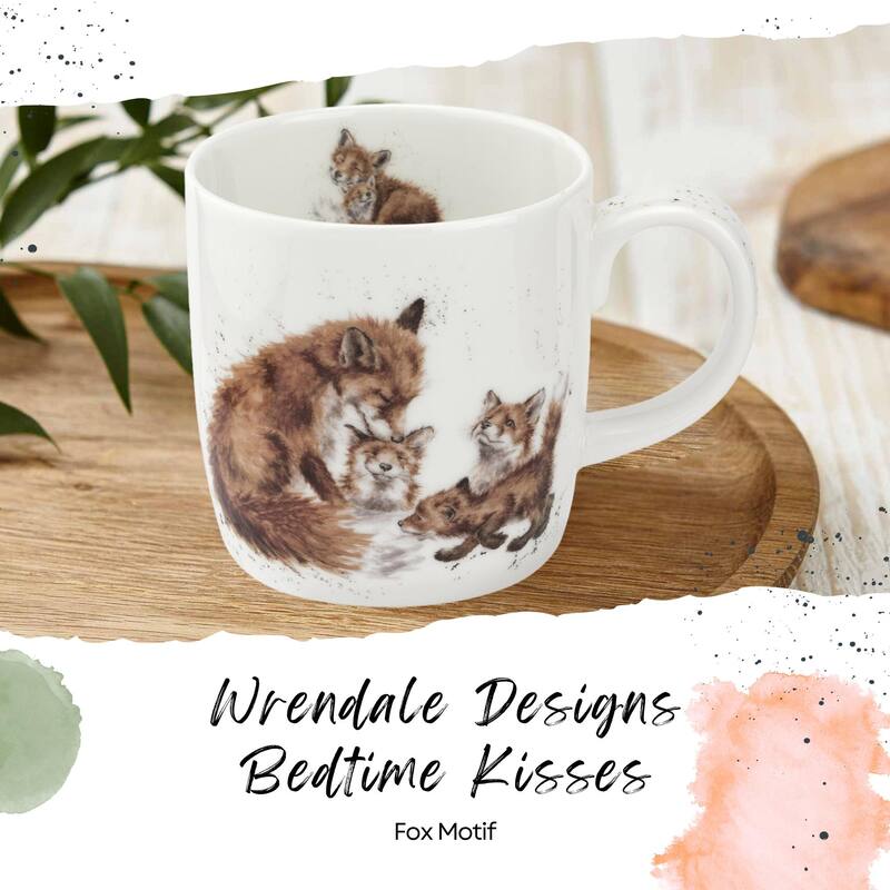 Royal Worcester Wrendale Designs Mug Wildlife Animals