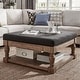 preview thumbnail 6 of 36, iNSPIRE Q Artisan Lennon Baluster Storage Tufted Ottoman Table
