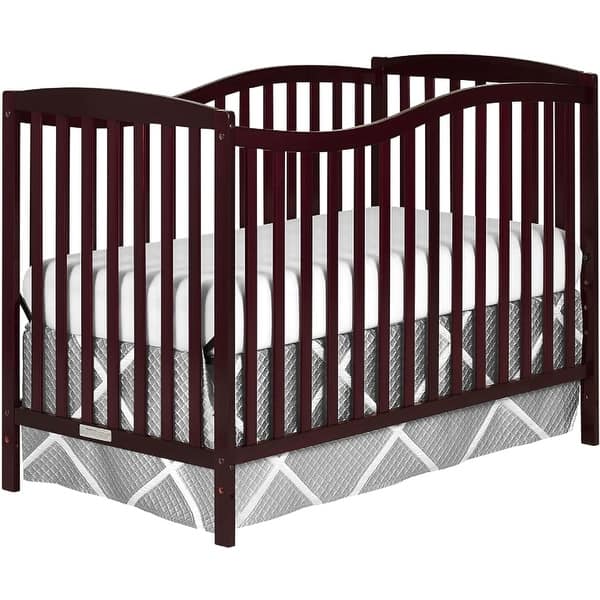slide 2 of 8, Dream On Me Chelsea 5-in-1 Convertible Crib Cherry