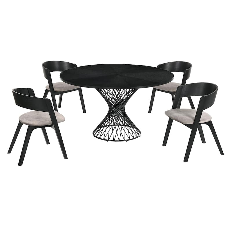 Cirque Jackie 5 Piece Dining Set