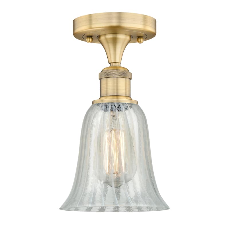 Innovations Lighting Edison Hanover - 1 Light 6" Semi-Flush Mount