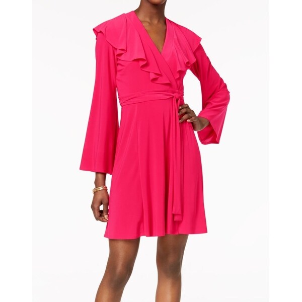 stretch wrap dress