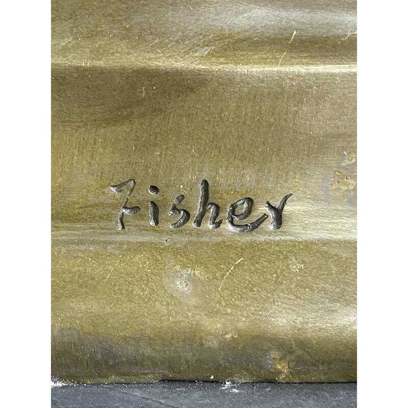 Original Life Size American Bald Eagle Bronze Bust Sculpture Extra Large Figure