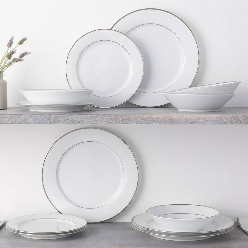 Noritake Spectrum Set Of 4 Dinner Plates, 10-1/2"