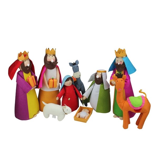 plush nativity set