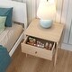 preview thumbnail 9 of 26, Max and Lily Harbor 1 Drawer Nightstand