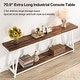 preview thumbnail 20 of 21, 70.9" Extra Long Accent Console Table