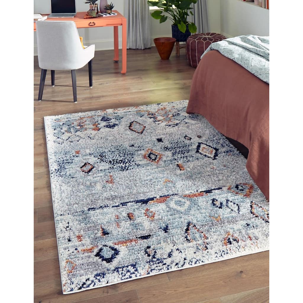 Contemporary Zaire Collection Area Rug
