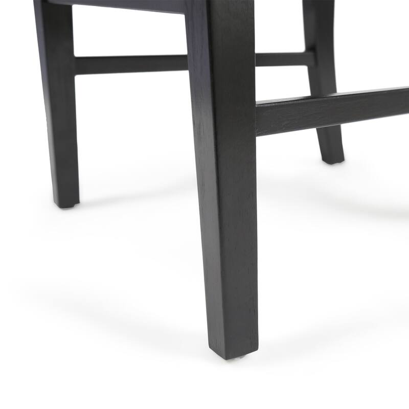 Acacia Wood Dining Chairs(21D x 17.75W x 35.5H Inch )