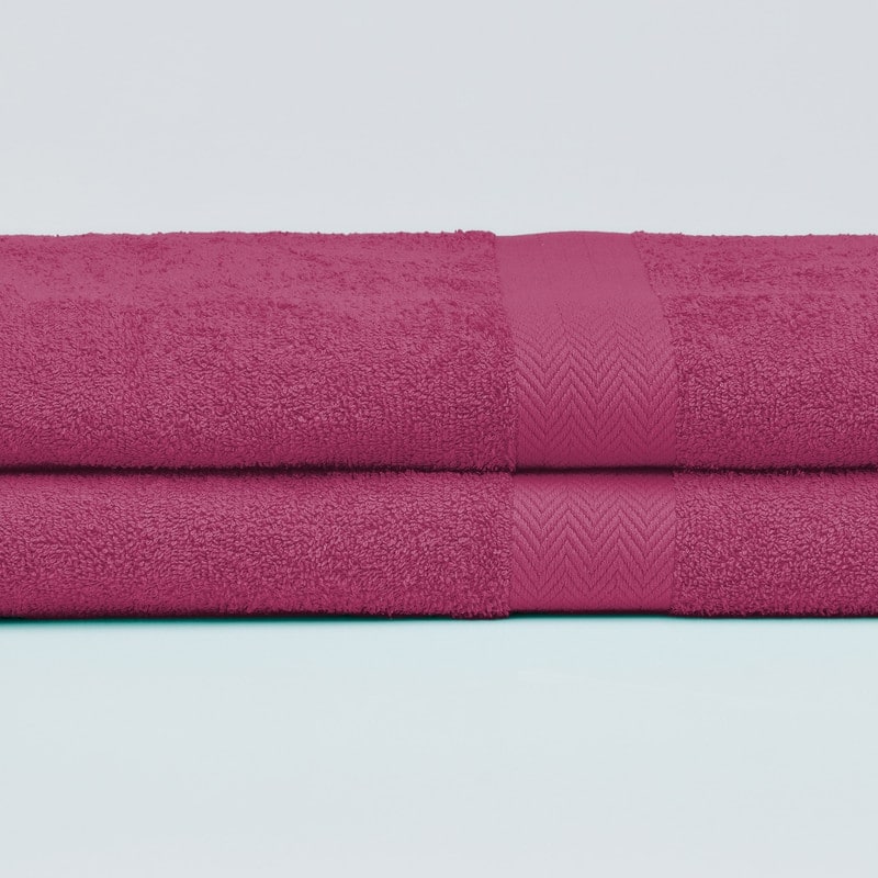 Deluxe 2-Piece 100 Cotton Bath Sheet