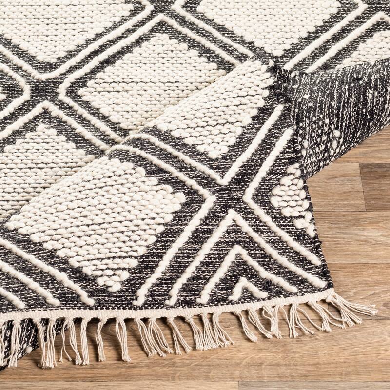 Livabliss Malia Handmade Moroccan Trellis Area Rug