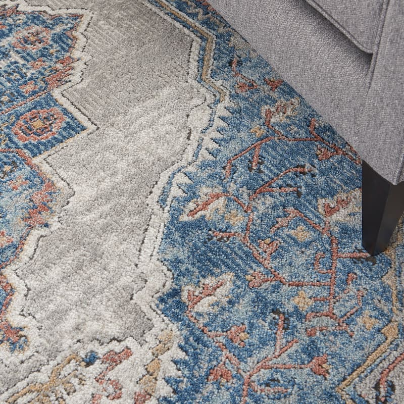 Nourison Concerto Vintage Persian Center Medallion Area Rug