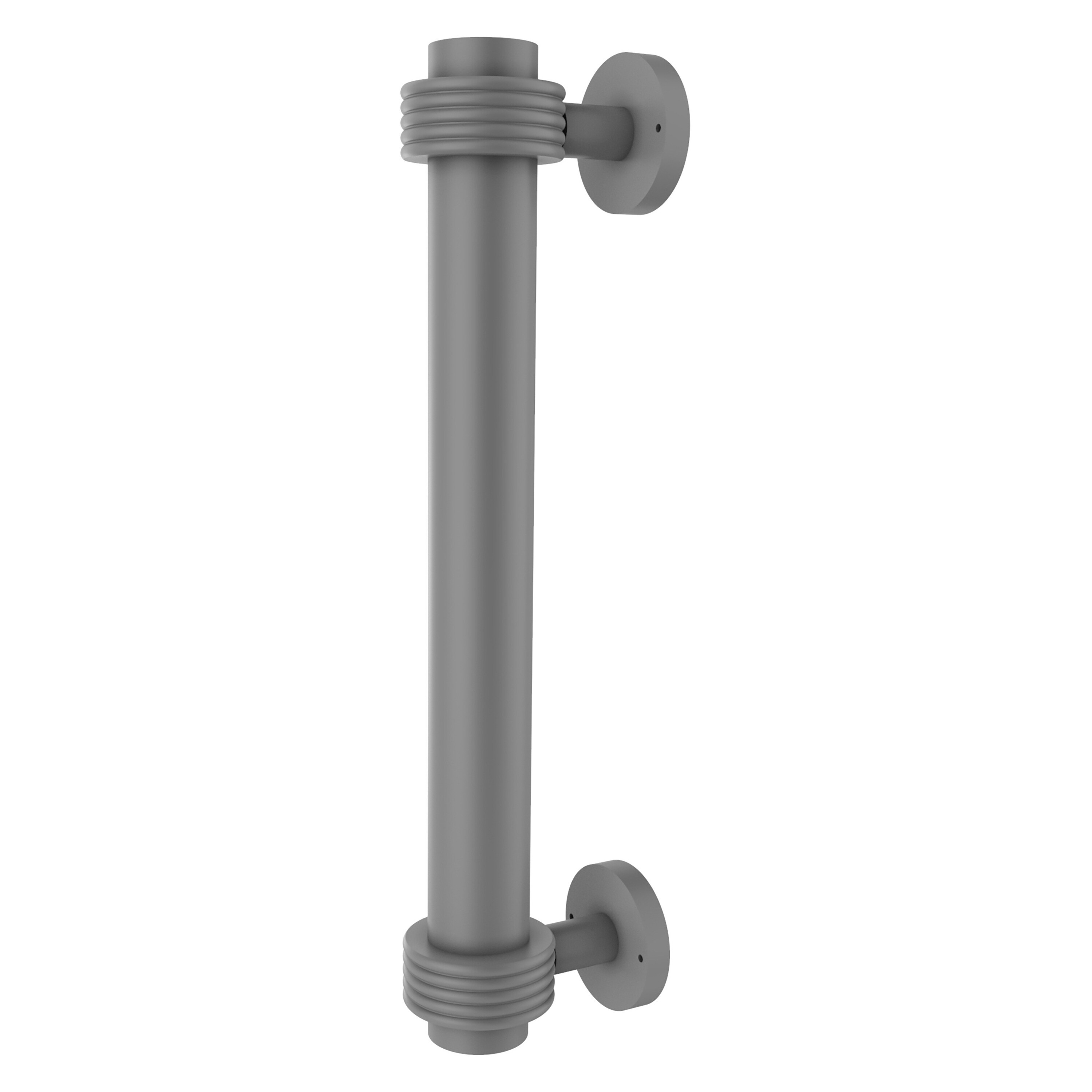 Allied Brass 8 Inch Door Pull with Grooved Accents