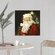 preview thumbnail 11 of 11, GreatBIGCanvas "Santa Portrait" by Susan Comish Christmas Canvas Wall Art 24 x 24