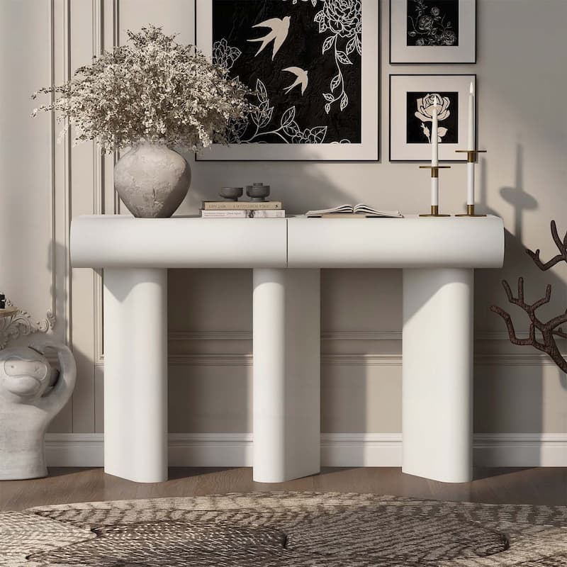 Contemporary Sofa Table for Living Room,Bedroom,Small Apartments,Foyer
