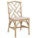preview thumbnail 6 of 12, SAFAVIEH Chadale Rattan Dining Chair Set of 2, Fully Assembled - 23" W x 18" D x 38" H