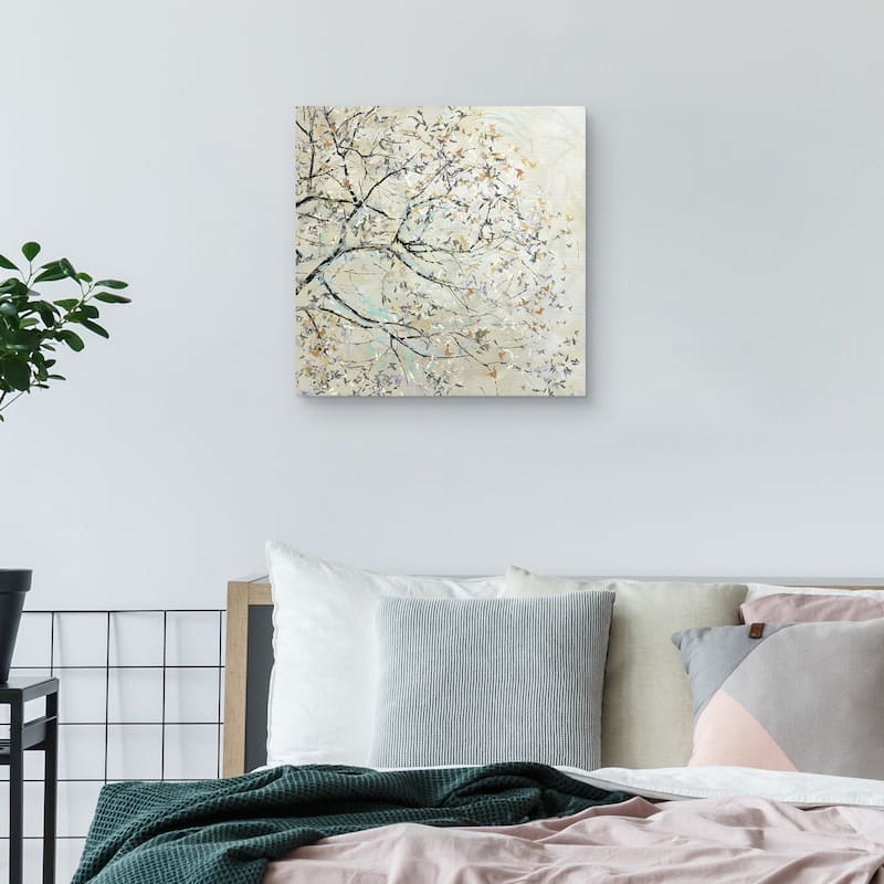 Changing Seasons Gold by Studio Arts Canvas Art Print