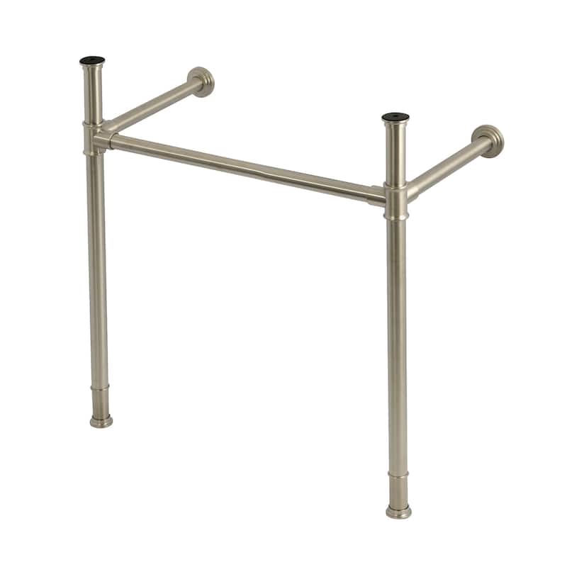 Kingston Brass VPB3428 Fauceture 28-1/2" Stainless Steel Console Stand - Brushed Nickel