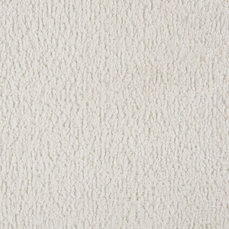 Roomfitters 42-Inch Boucle Upholstered Bench, Modern Minimalist Curved Waterfall Entryway and End of Bed Seating, Cream